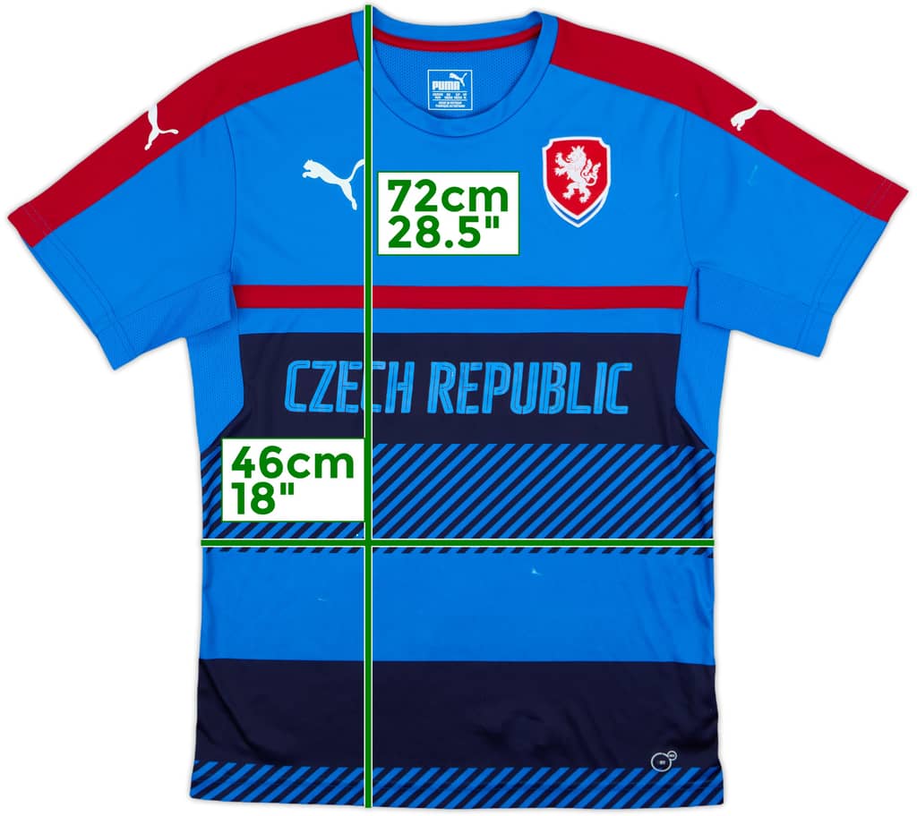 2014-16 Czech Republic Puma Training Shirt - 6/10 - (M)