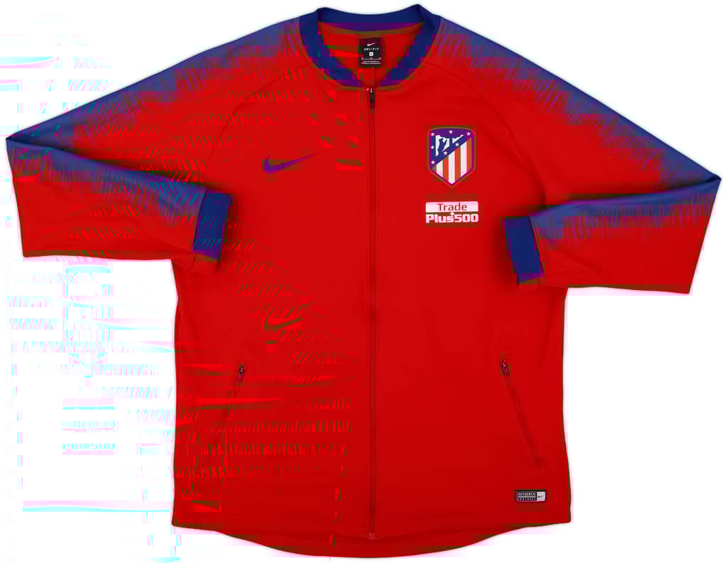 2018-19 Atletico Madrid Nike Track Jacket - 8/10 - (XL)
