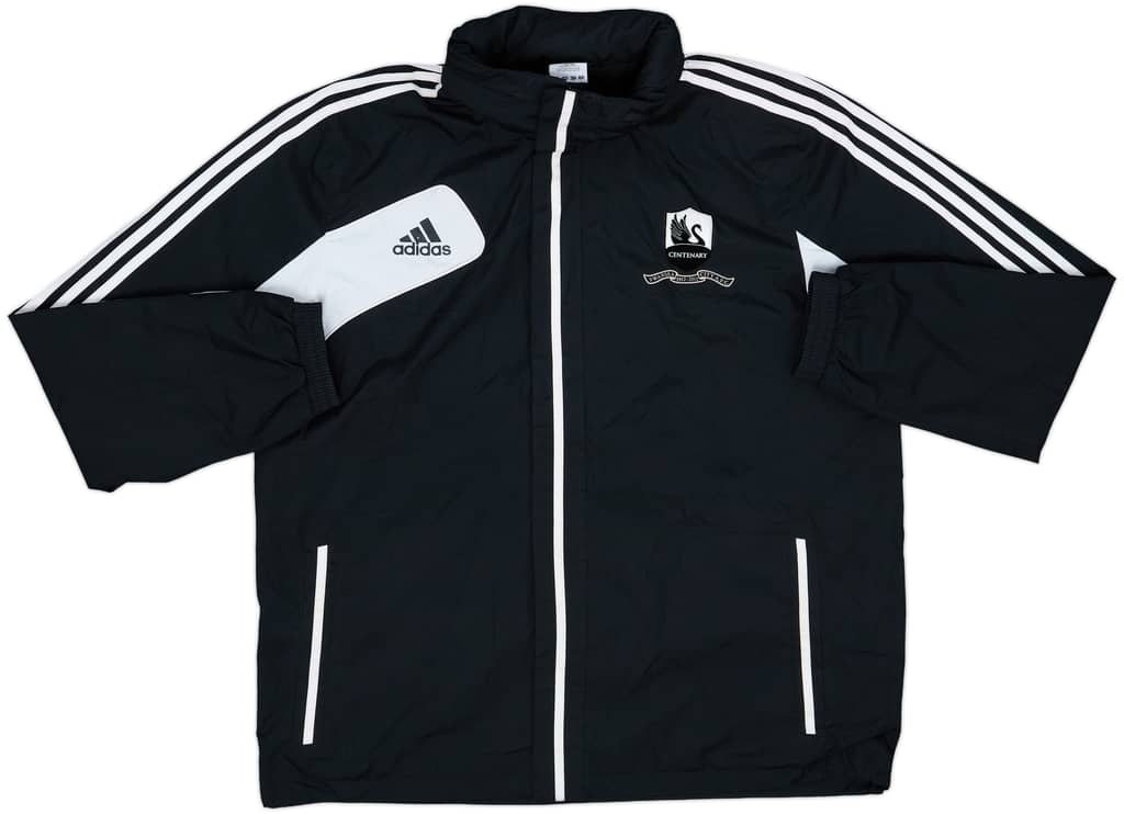 2012-13 Swansea City adidas Track Jacket - 9/10 - (XXL)