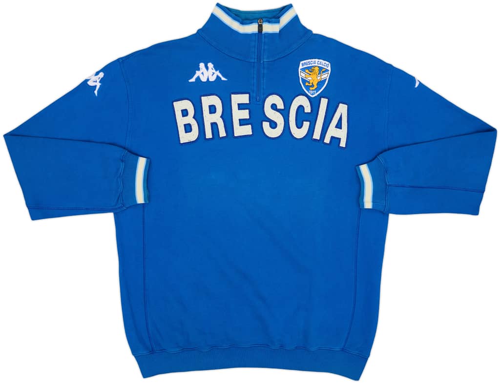 2004-05 Brescia Kappa 1/4 Zip Sweat Top - 8/10 - (XXL)