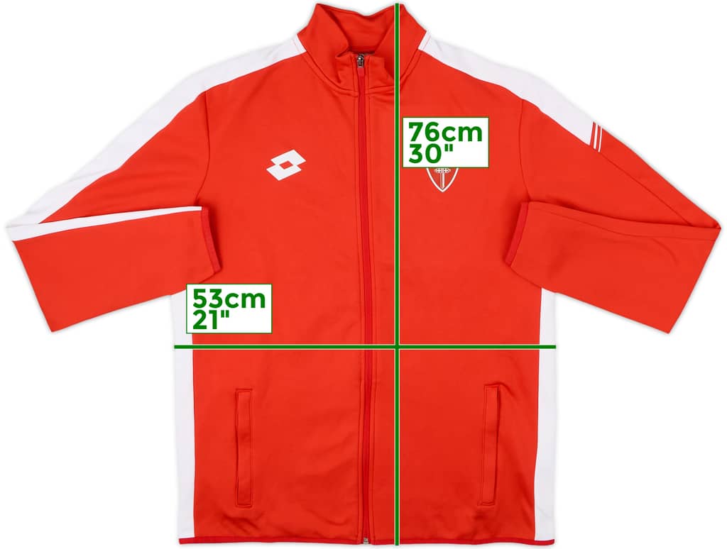 2024-25 Monza Lotto Track Jacket - 9/10 - (M)