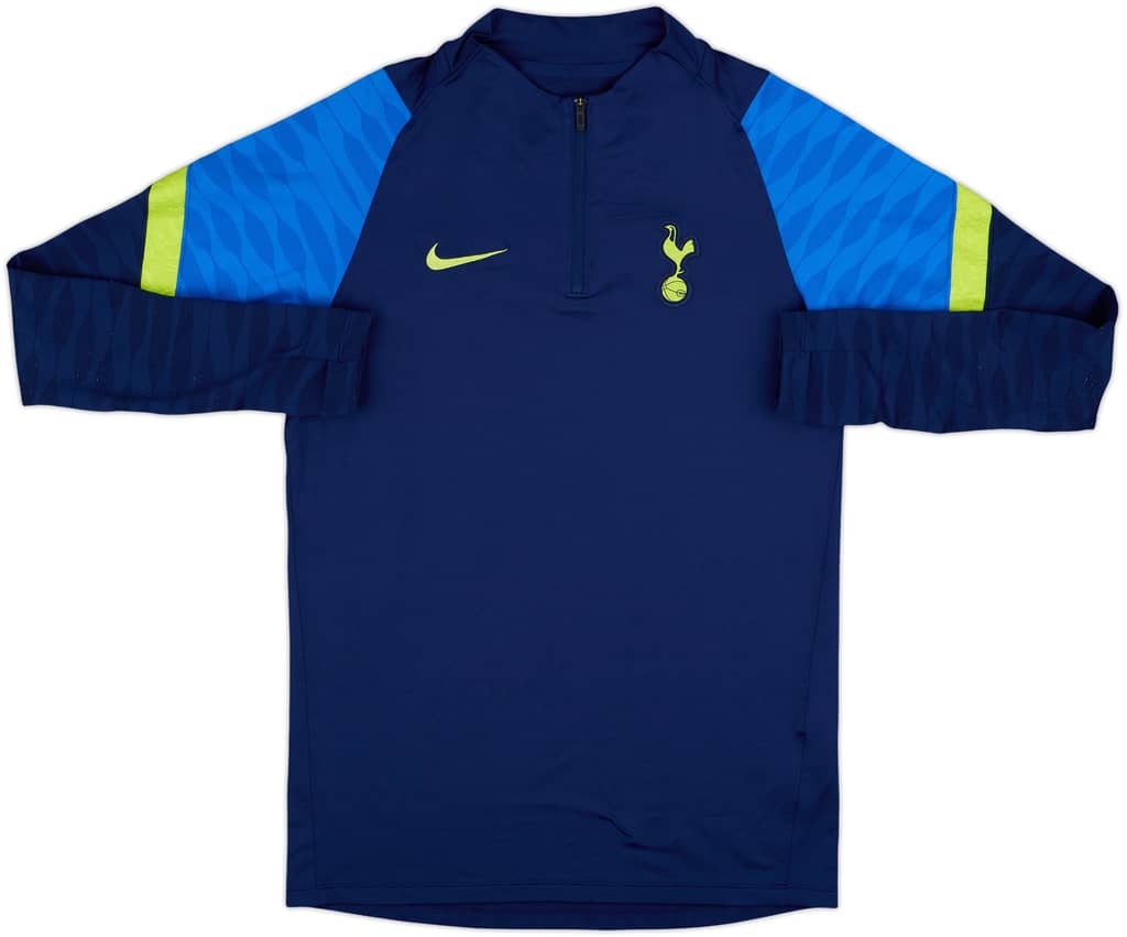 2021-22 Tottenham Nike 1/4 Zip Training Top - 8/10 - (S)