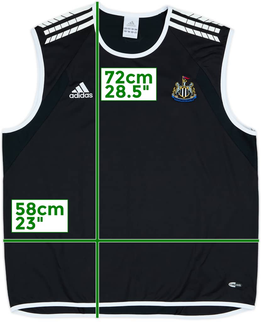 2005-06 Newcastle adidas Training Vest - 10/10 - (XL)