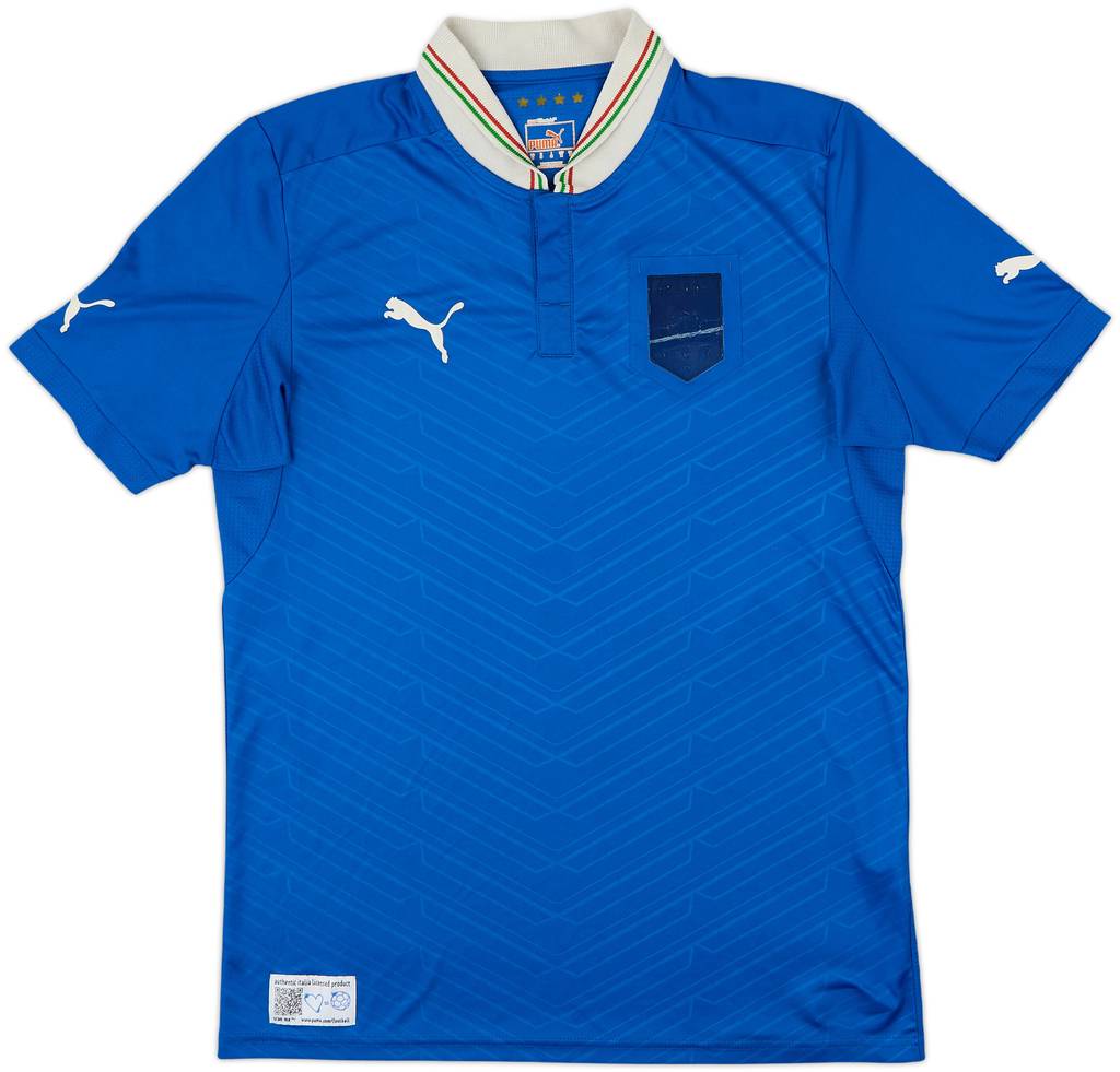 2012-13 Italy Home Shirt - 3/10 - (M)