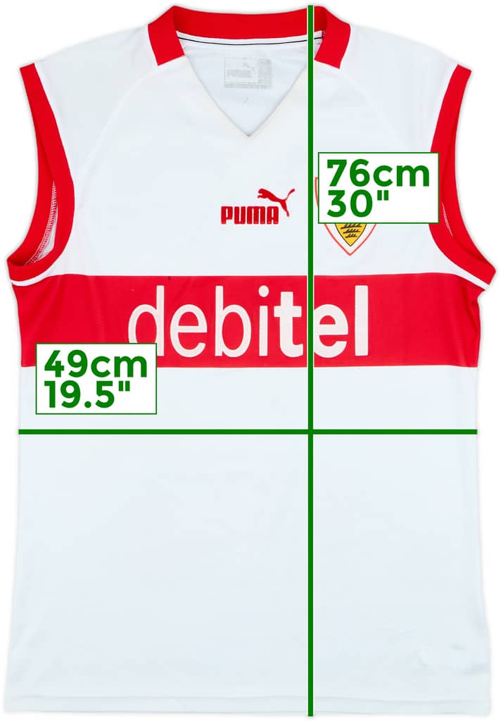 2003-04 Stuttgart Puma Training Vest - 5/10 - (M)