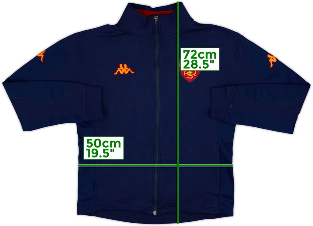 2000-01 Roma Kappa Track Jacket - 7/10 - (L)