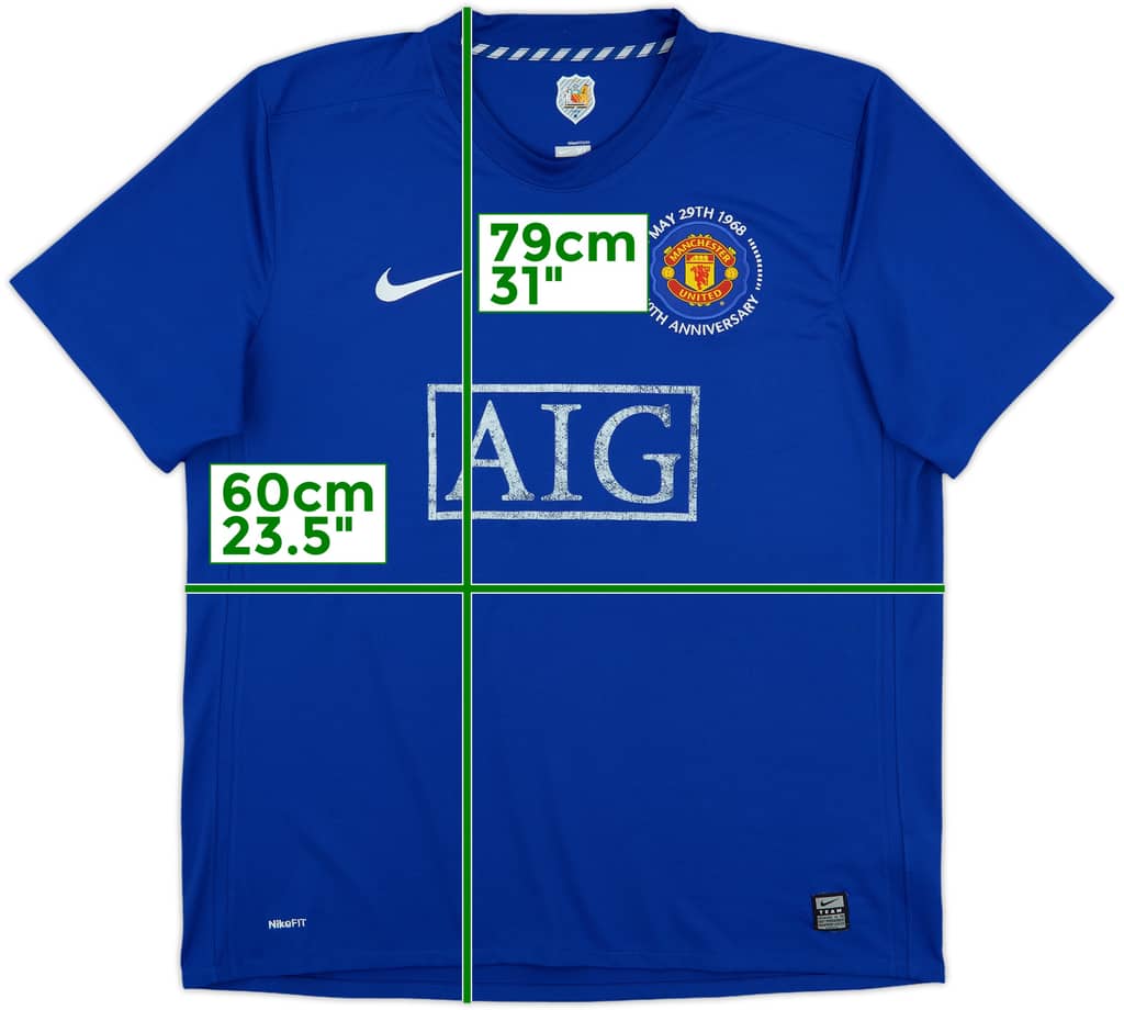 2008-09 Manchester United Third Shirt - 5/10 - (XL)