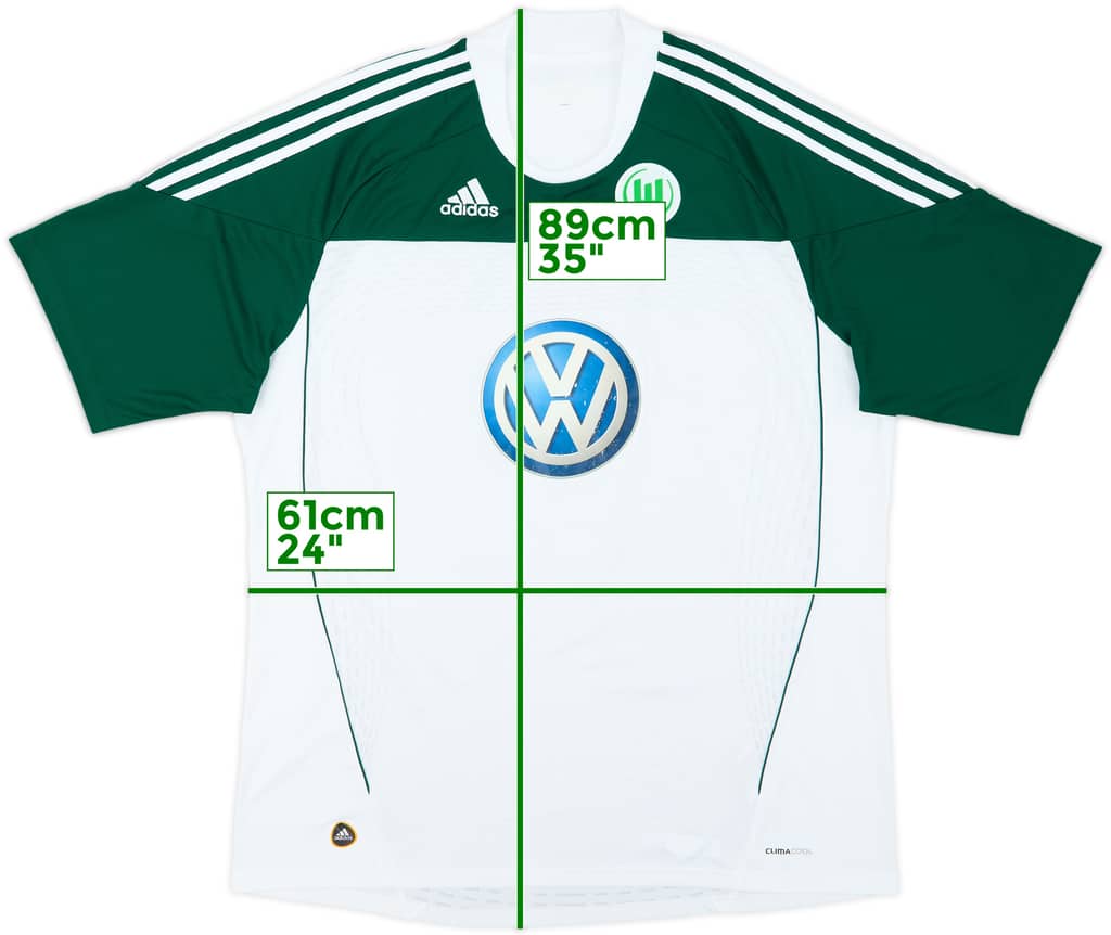 2010-11 Wolfsburg Home Shirt - 6/10 - (XXL)