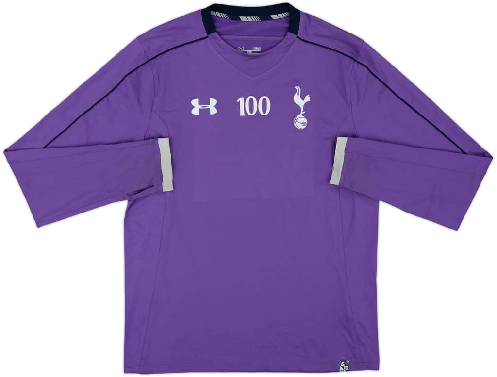 2014-15 Tottenham Player Issue Under Armour Sweat Top #100 - 8/10 - (L)