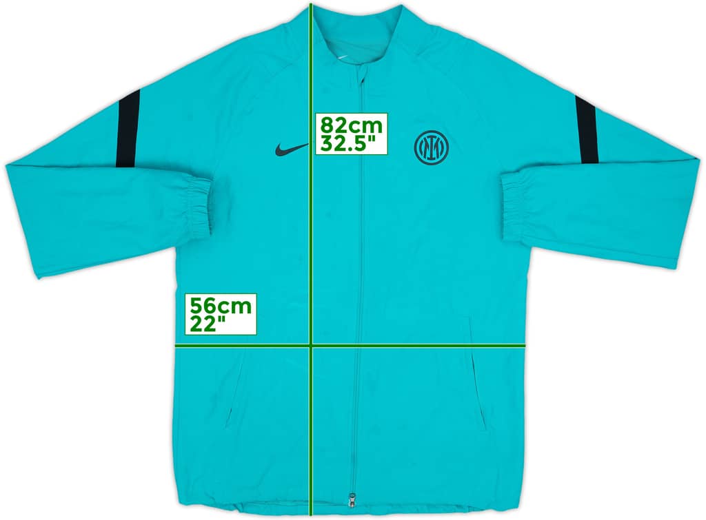 2021-22 Inter Milan Nike Track Jacket - 6/10 - (L)
