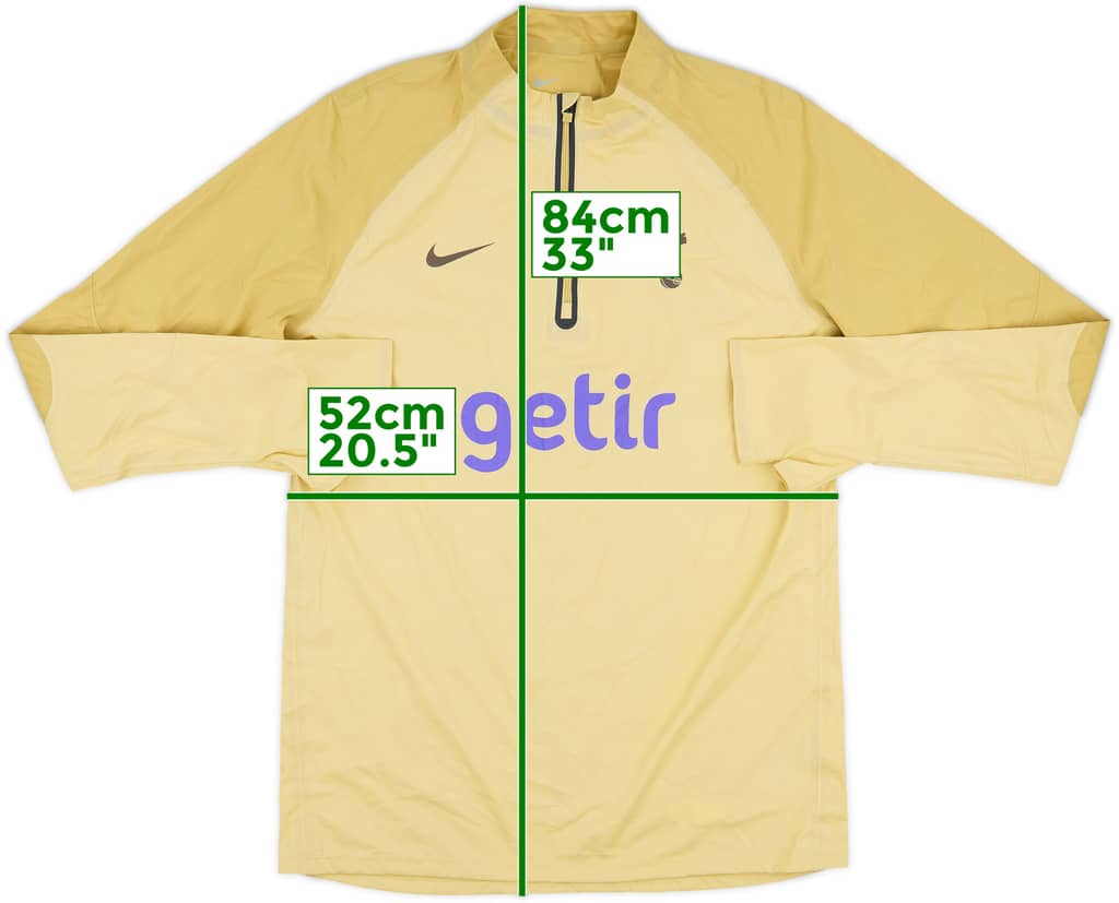 2023-24 Tottenham Nike 1/4 Zip Training Top - 8/10 - (M)