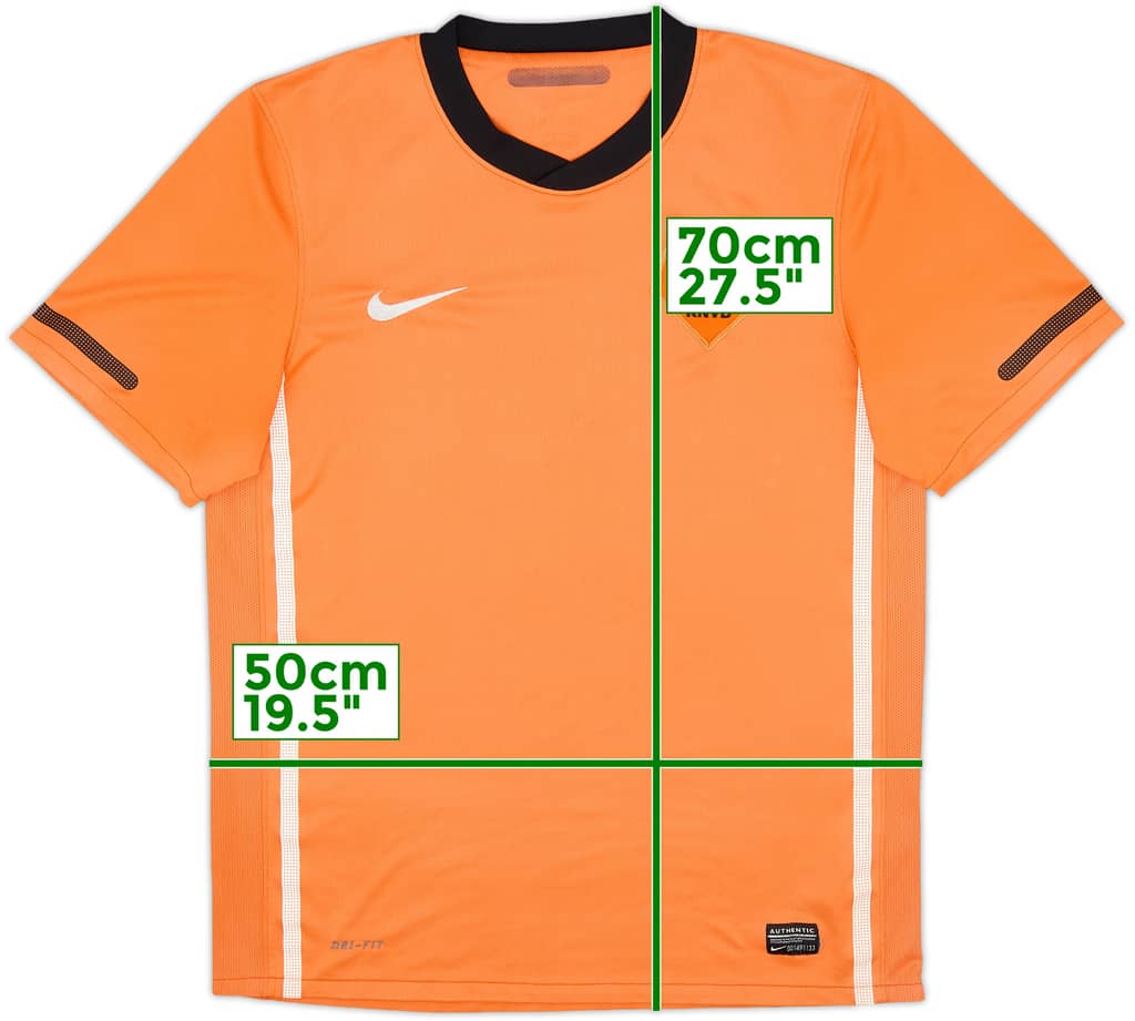 2010-11 Netherlands Home Shirt - 5/10 - (M)