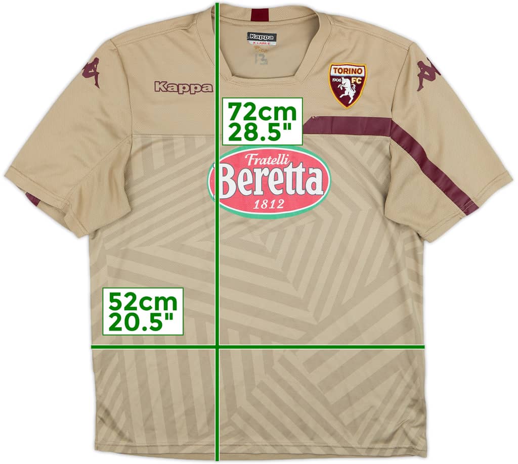 2015-16 Torino Kappa Player Issue Training Shirt #13 - 7/10 - (XL)