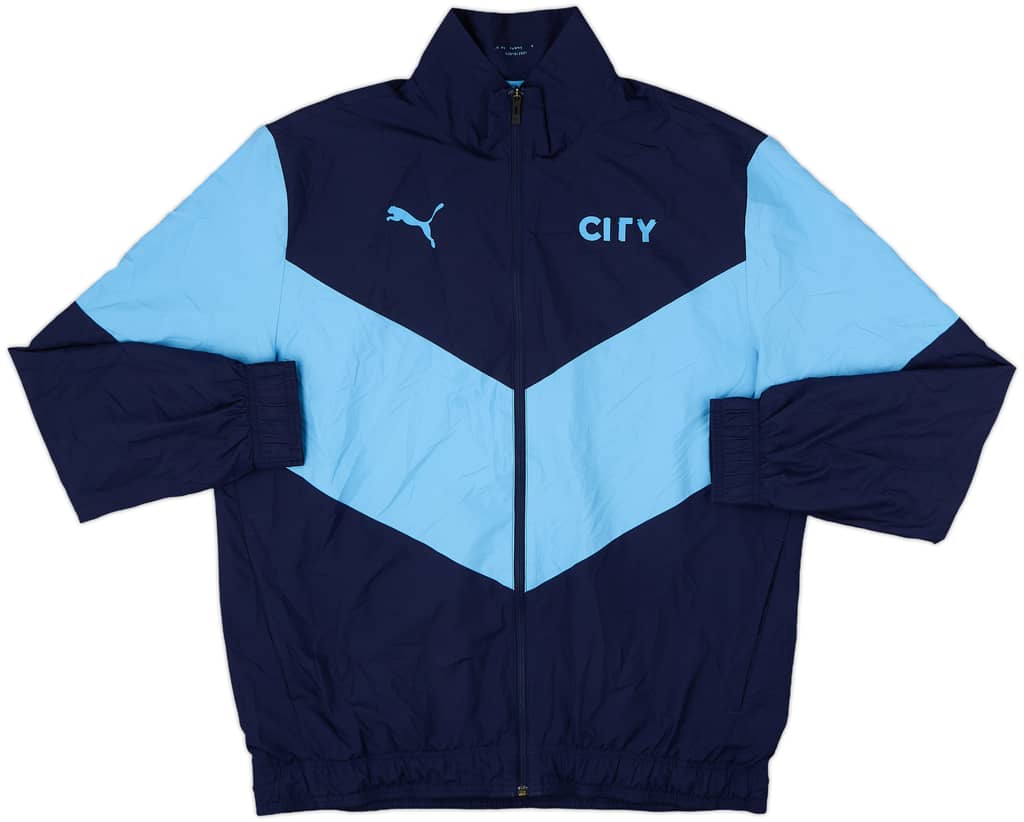 2021-22 Manchester City Puma Track Jacket - 7/10 - (L)