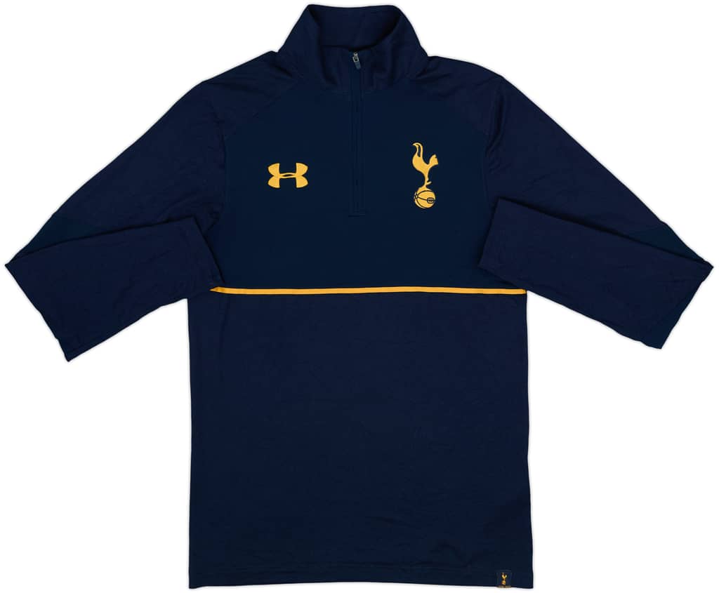 2016-17 Tottenham Under Armour 1/4 Zip Drill Top - 9/10 - (S)