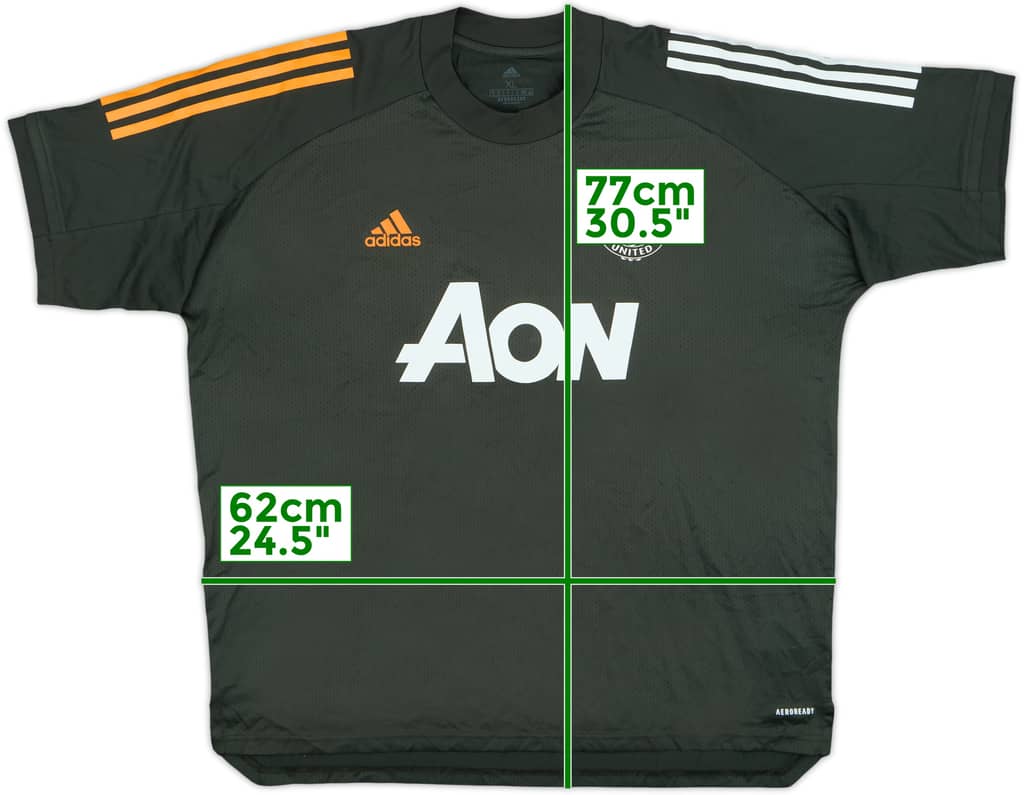 2020-21 Manchester United adidas Training Shirt - 8/10 - (XL)
