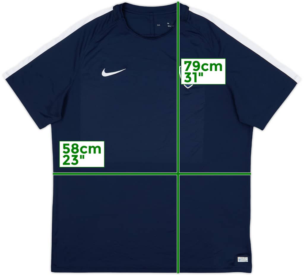 2017-18 Al Hilal Nike Training Shirt - 9/10 - (XXL)