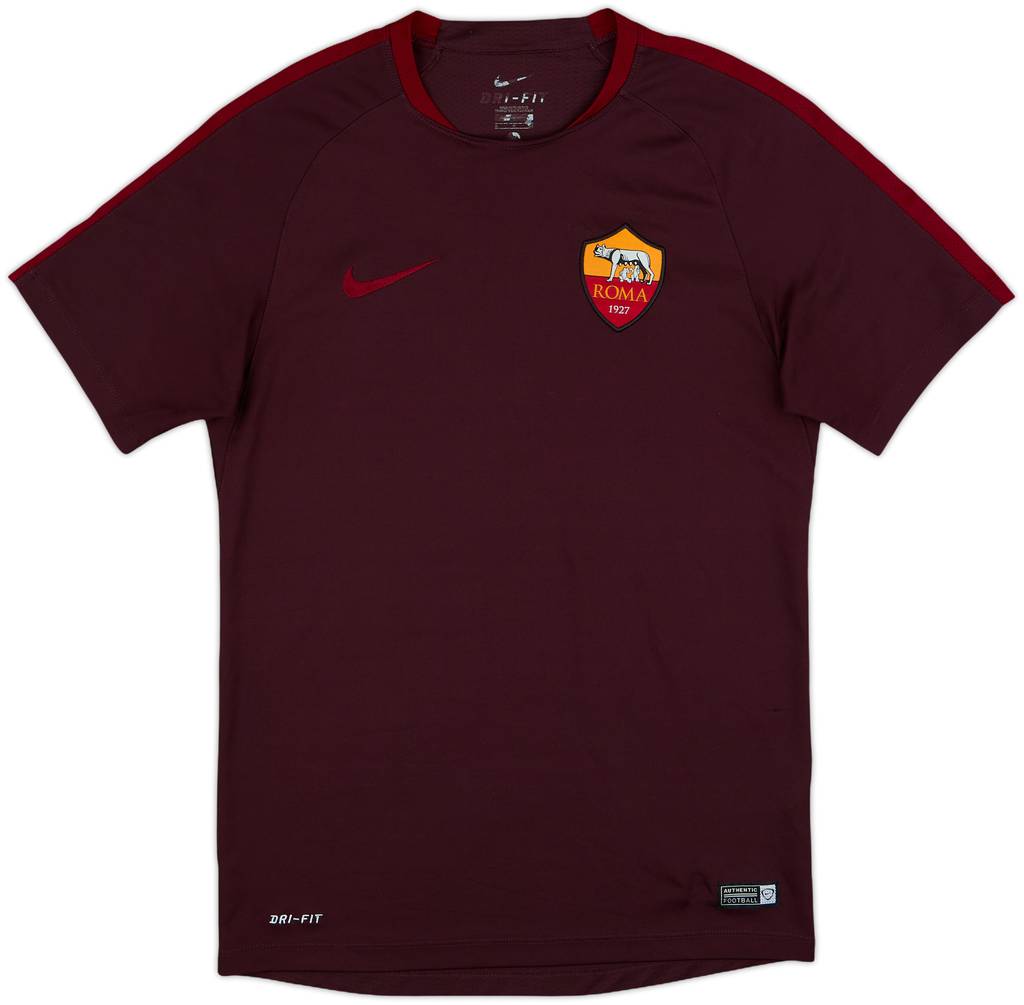 2015-16 Roma Nike Training Shirt - 8/10 - (S)