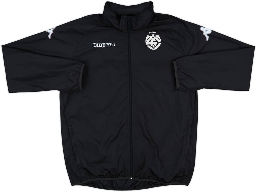 2023-24 Spezia Kappa Hooded Rain Jacket - 5/10 - (M)