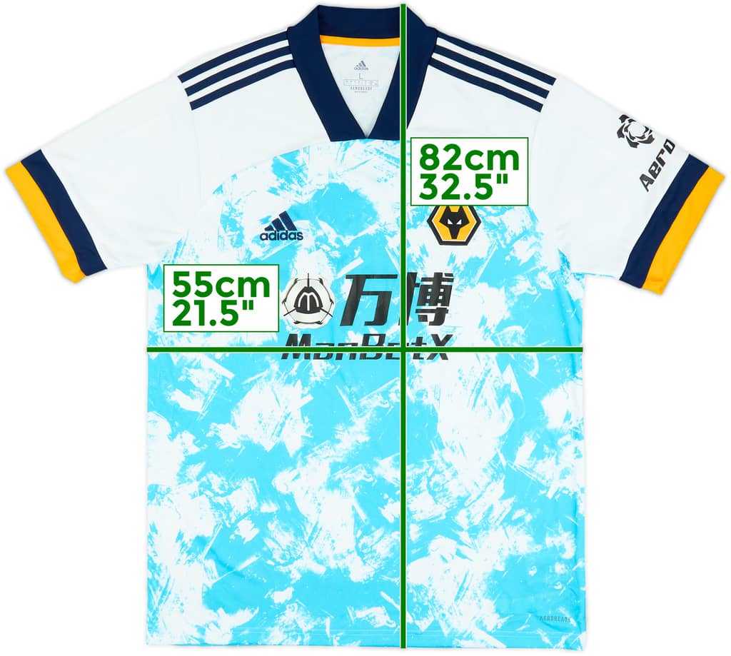 2020-21 Wolves Away Shirt - 9/10 - (L)
