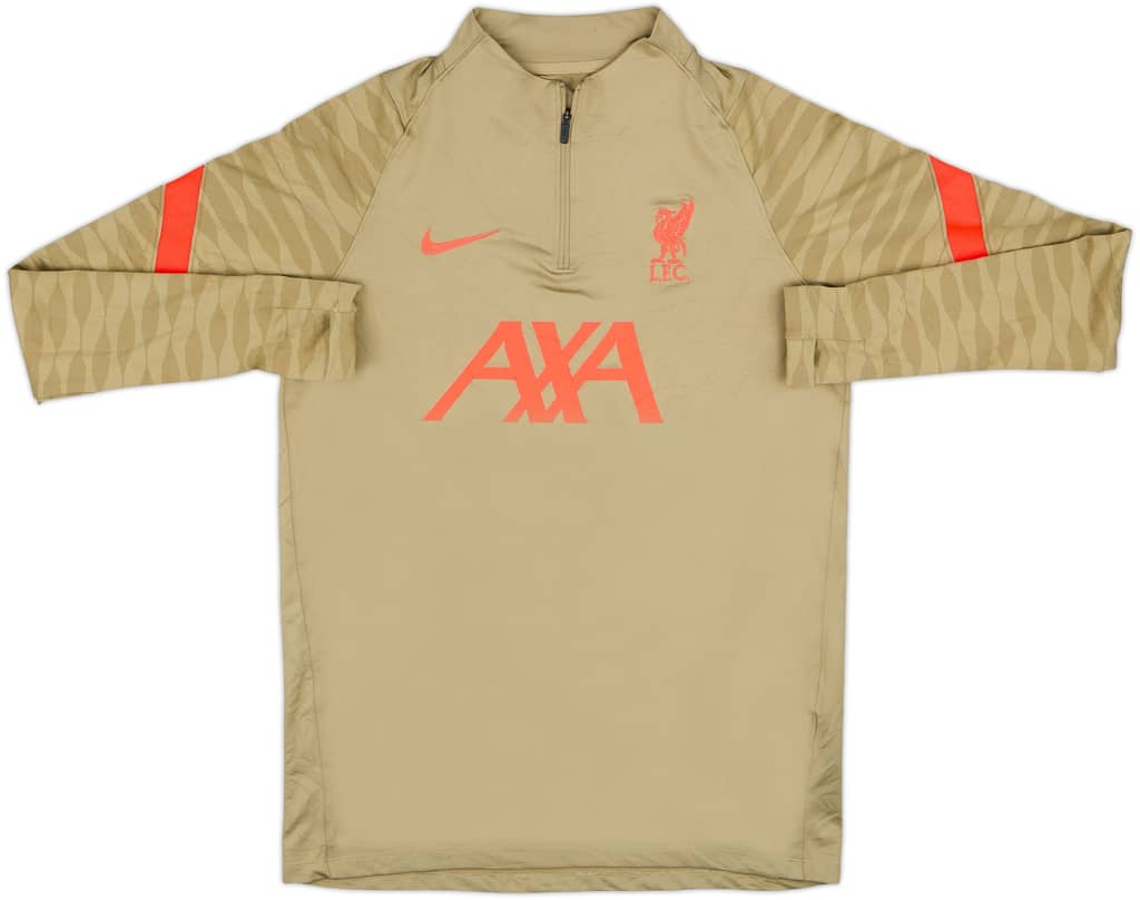 2021-22 Liverpool Nike 1/4 Zip Training Top - 7/10 - (M)