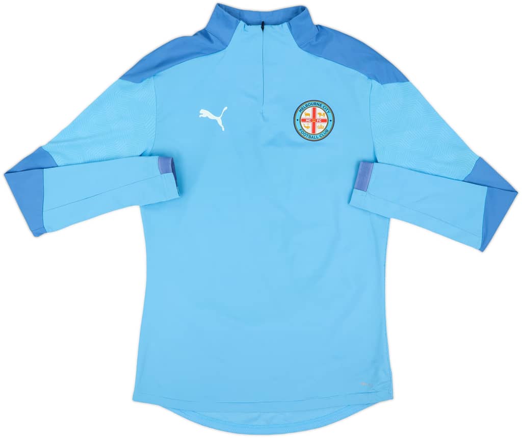 2019-20 Melbourne City Puma 1/4 Zip Training Top - 6/10 - (M)