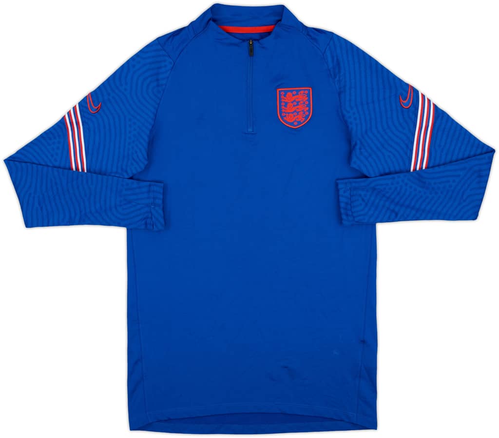 2020-21 England Nike 1/4 Zip Drill Top - 9/10 - (S)