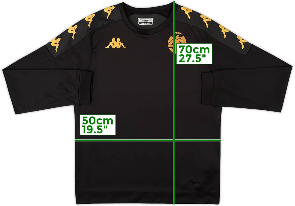 2023-24 Spezia Kappa Sweat Top - 8/10 - (M)