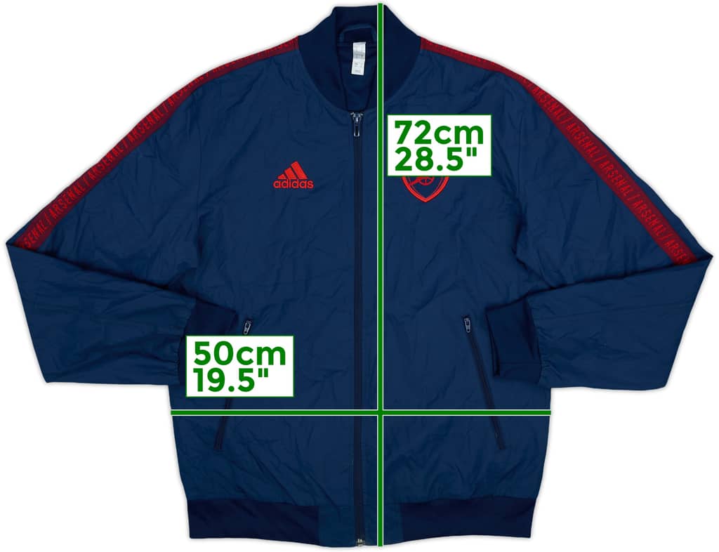 2019-20 Arsenal adidas Track Jacket - 8/10 - (S)