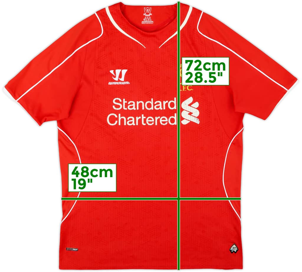 2014-15 Liverpool Home Shirt - 5/10 - (M)