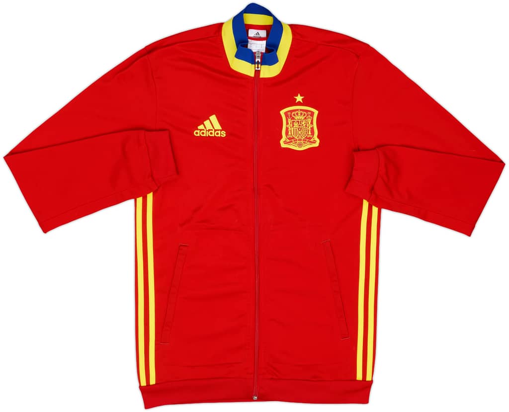 2015-16 Spain adidas Track Jacket - 8/10 - (S)