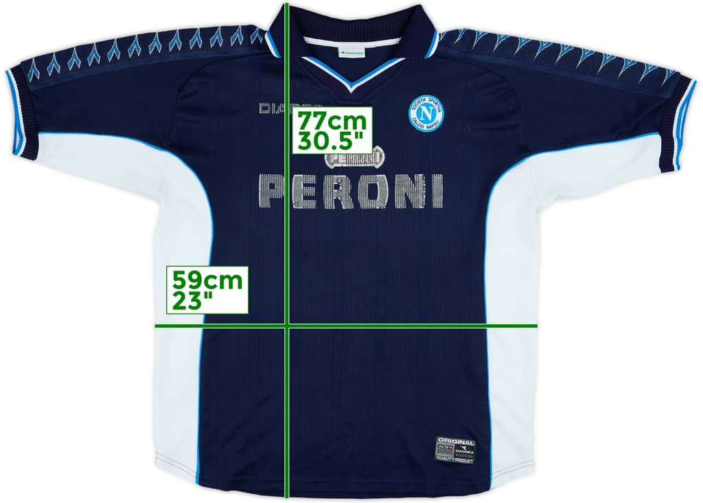 2000-01 Napoli Third Shirt - 5/10 - (L)