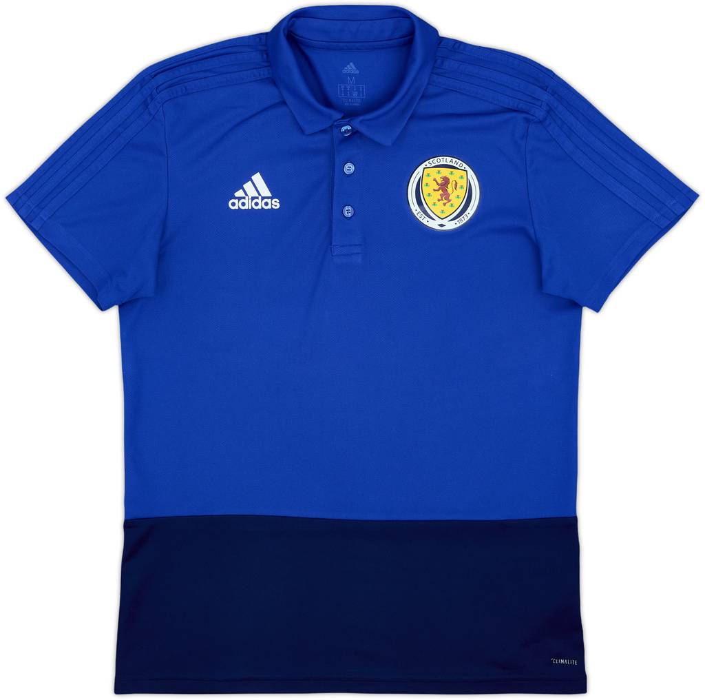 2018-19 Scotland adidas Polo Shirt - 10/10 - (M)