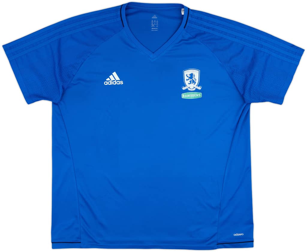 2017-18 Middlesbrough adidas Training Shirt - 6/10 - (XXL)