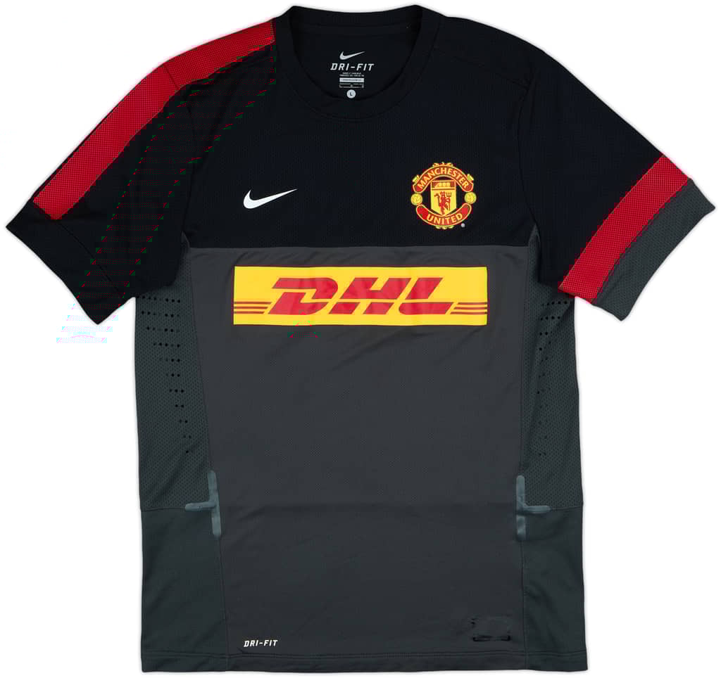 2012-13 Manchester United Nike Training Shirt - 8/10 - (L)