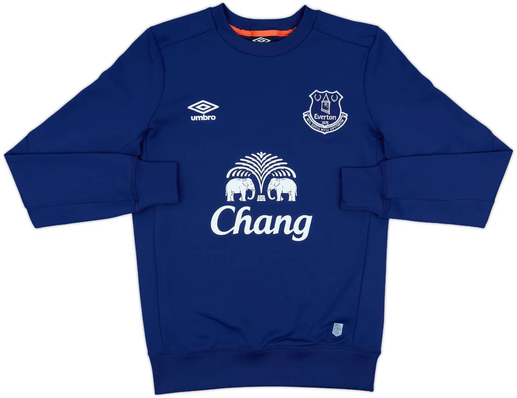2015-16 Everton Umbro Sweat Top - 8/10 - (S)