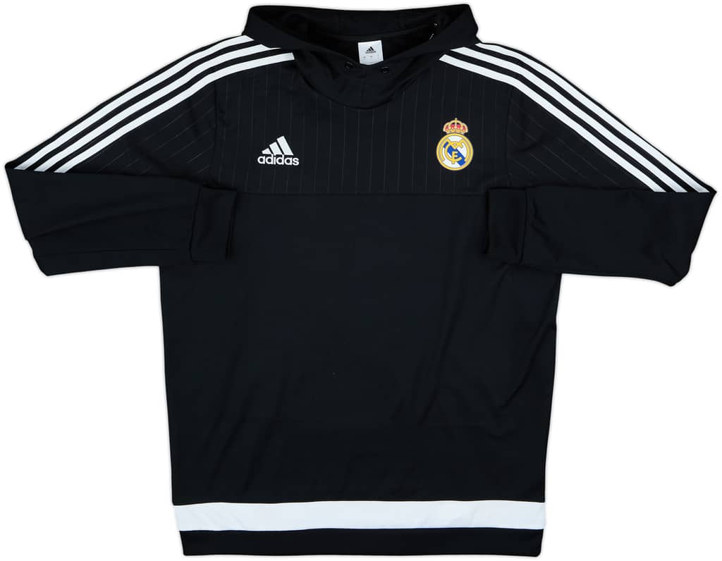 2016-17 Real Madrid adidas Hooded Top - 8/10 - (L)