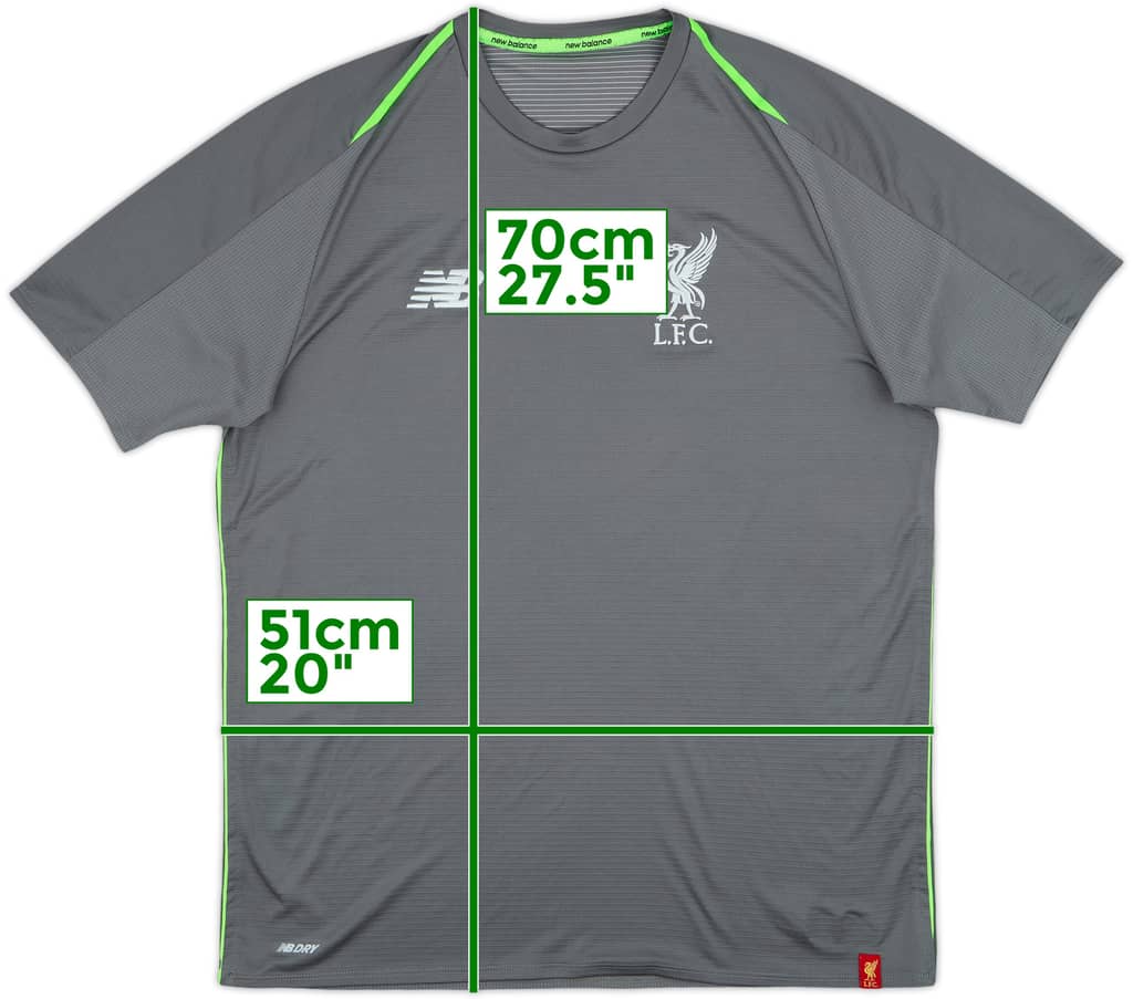 2019-20 Liverpool New Balance Training Shirt - 8/10 - (M)