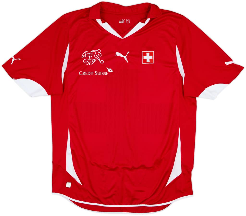 2010-11 Switzerland Home Shirt - 6/10 - (XL)