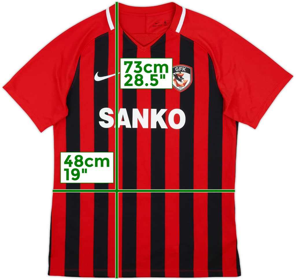 Camiseta de local del Gaziantep FK 2018-19 - 10/10 - (M)