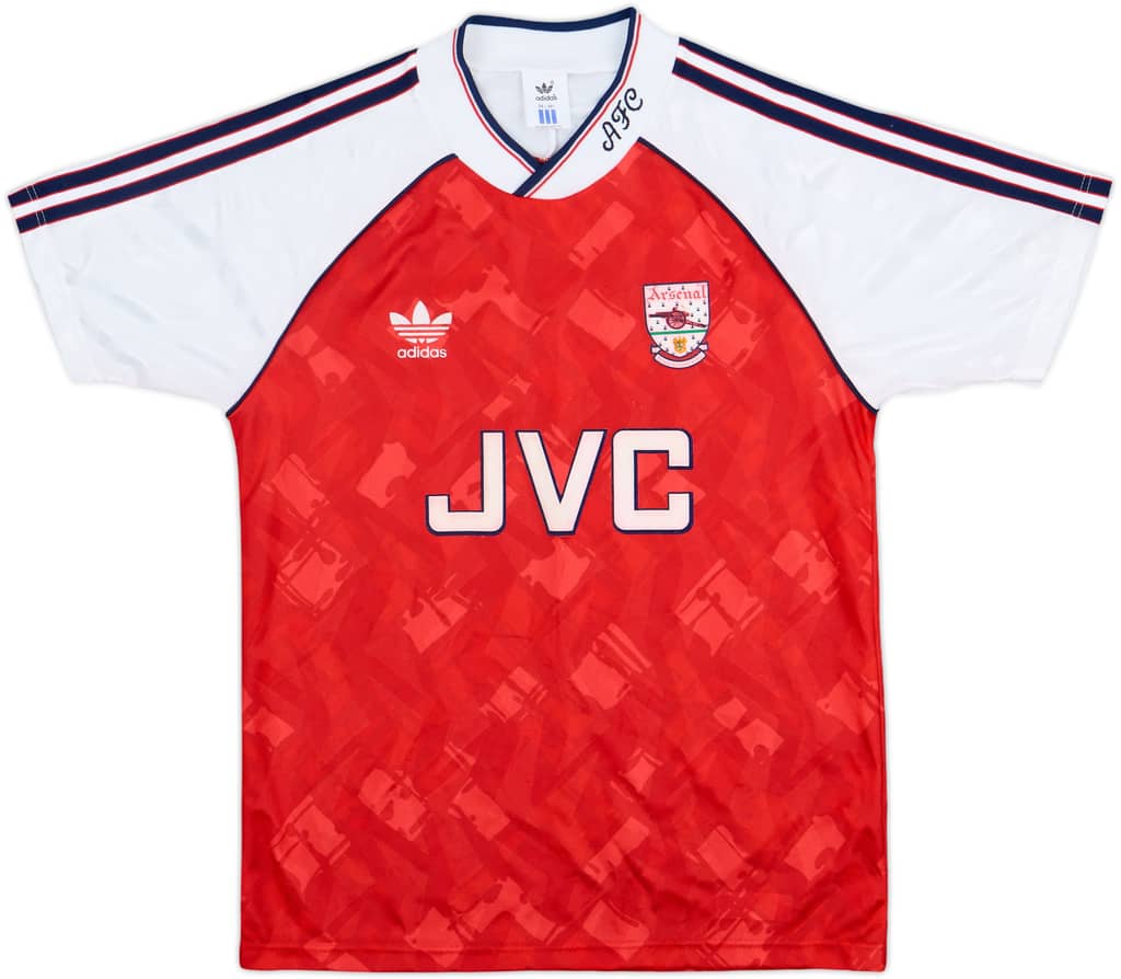 1990-92 Arsenal Home Shirt - 9/10 - (S)