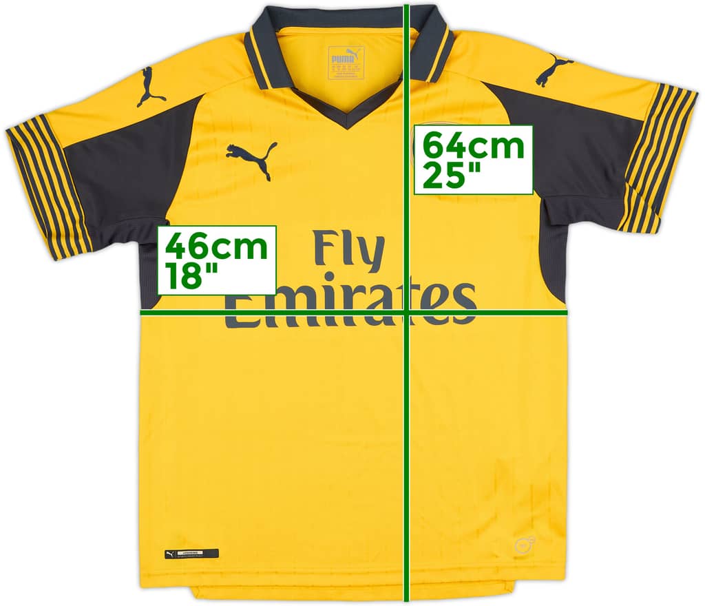2016-17 Arsenal Away Shirt - 8/10 - (L.Boys)