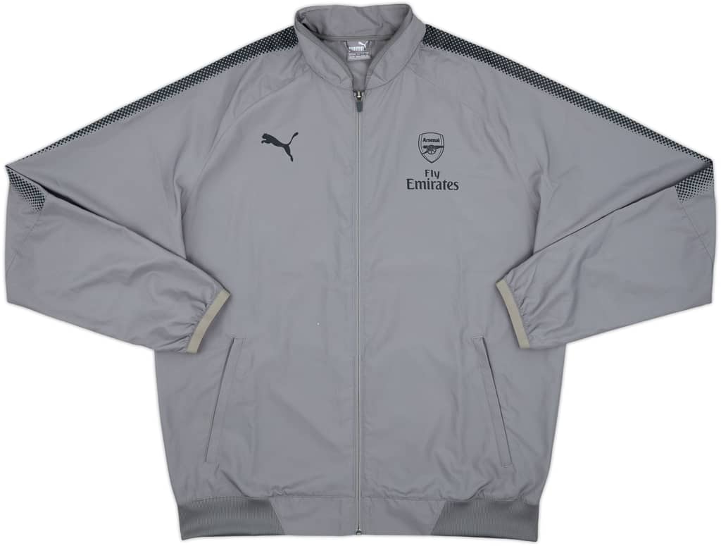 2017-18 Arsenal Puma Track Jacket - 10/10 - (XL)