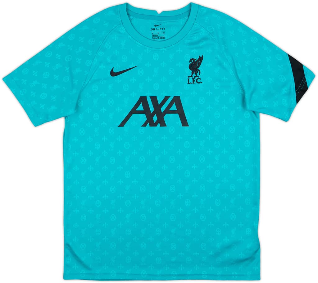 2021-22 Liverpool Nike Training Shirt - 9/10 - (XL.Boys)