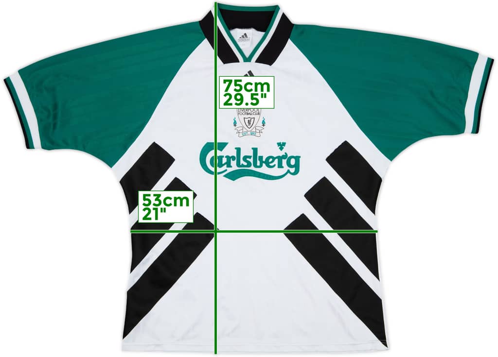 1993-95 Liverpool Away Shirt - 8/10 - (L)