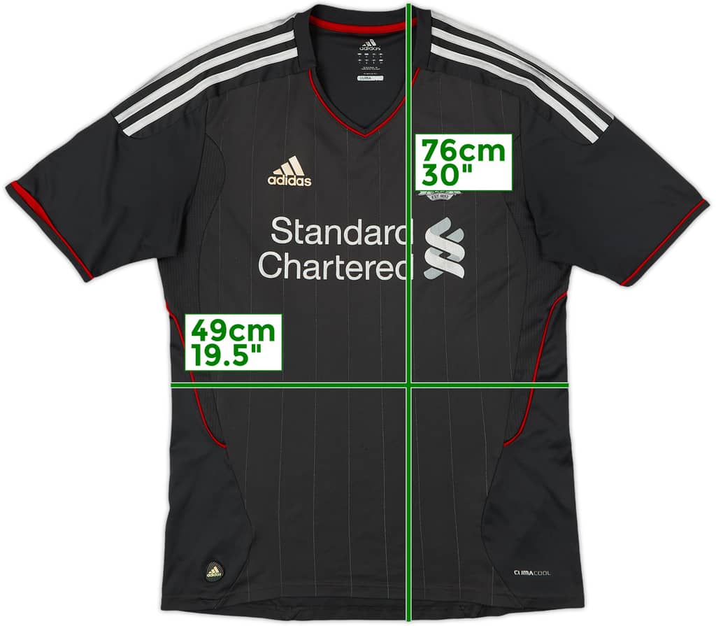 2011-12 Liverpool Away Shirt - 4/10 - (M)