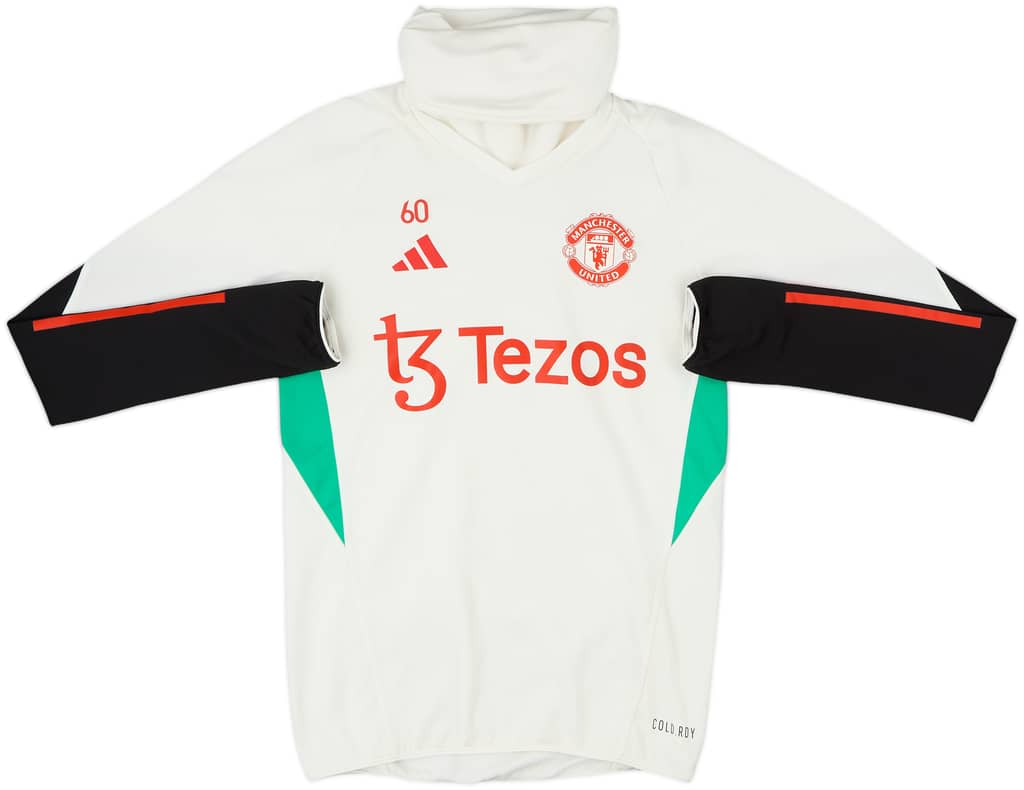 2022-23 Manchester United adidas Player Issue Training Top #60 - 8/10 - (XS)