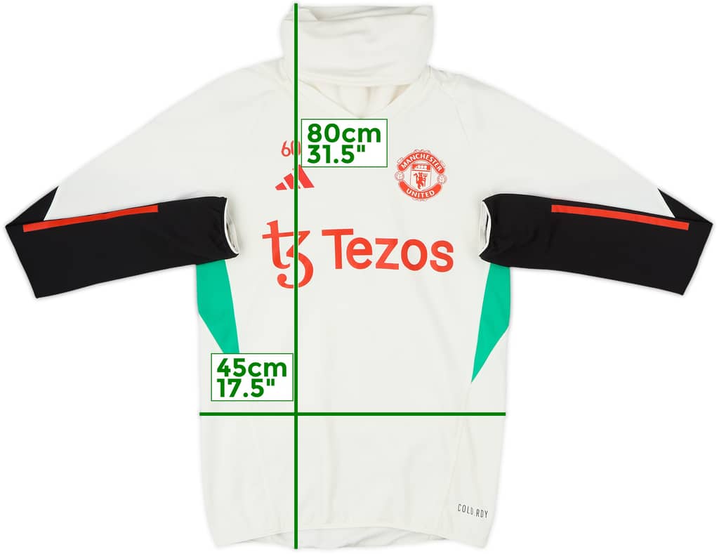 2022-23 Manchester United adidas Player Issue Training Top #60 - 8/10 - (XS)