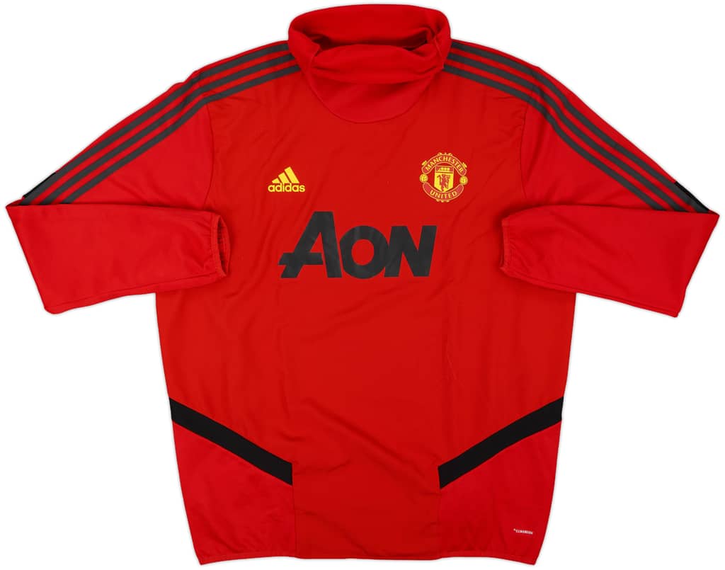 2019-20 Manchester United adidas Drill Top - 7/10 - (XL)