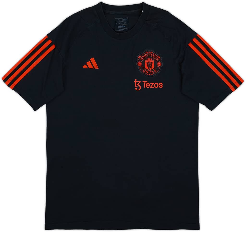 2023-24 Manchester United adidas Cotton Tee - 8/10 - (S)